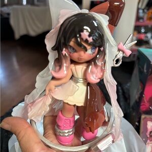 Nono Cinderella Pink and Brown Anime Figurine with box and card